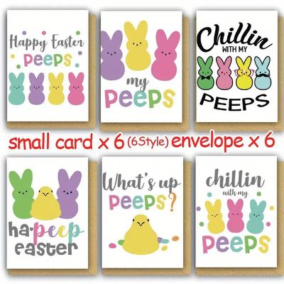 PEEPS MINI EASTER CARDS