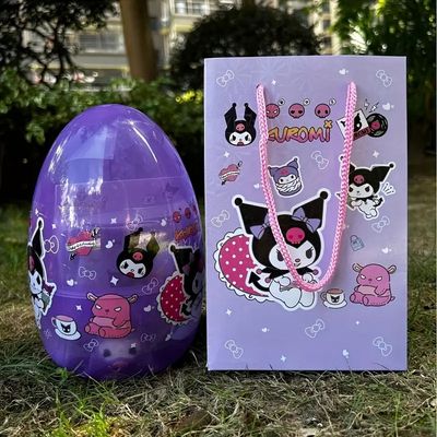 SANRIO SERIES CUTE HELLO KITTY CHARACTER EGG - SHAPED STATIONARY SET