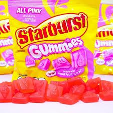 BULK STARBURST GUMMY ALL PINK