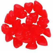 BULK CHERRY JELLY HEARTS