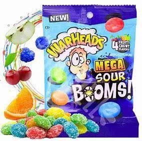 WARHEADS  BULK SOUR BOOMS