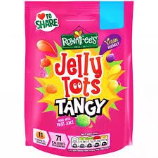 ROWNTREE TANGY TOTS VEGAN BAG 140G