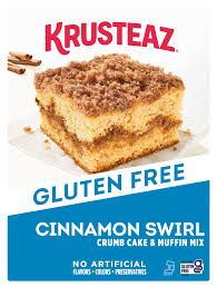 KRUSTEAZ GLUTEN FREE CINNAMON SWIRL MIX