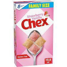 CHEX STRAWBERRY VANILLA FAMILY SIZE CEREAL