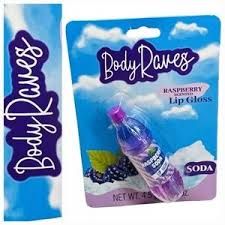 BODY RAVES RASPBERRY SODA  LIP GLOSS