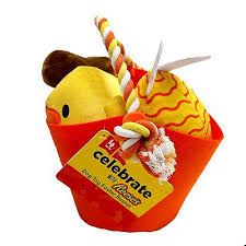 REESE DOG TOY EASTER BASKET