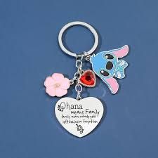 STITCH METAL  KEYCHAIN