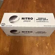 NITRO VANILLA PEPSI DRAFT COLA 12 PACK