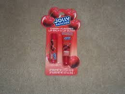JOLLY RANCHER CHERRY LIP BALM AND LIP GLOSS COMBO