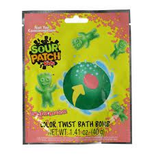 SOUR PATCH KIDS COLOR TWIST BATH BOMB WATERMELON