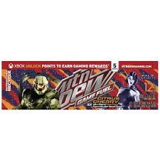MOUNTAIN DEW GAME FUEL CITRUS CHERRY CASE