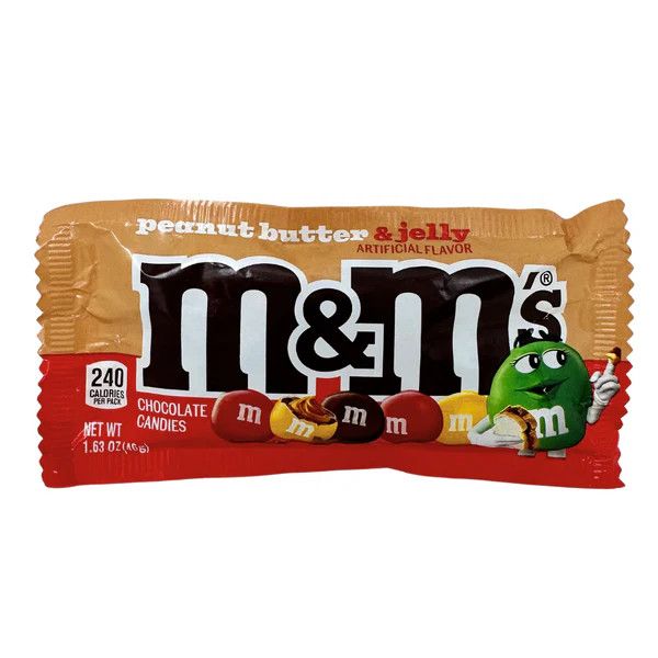 M&amp;M PEANUT BUTTER AND JELLY 46 G