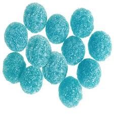 CANADA CANDY  MINI SOUR BLUE RASPBERRY
