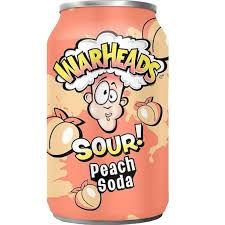 WARHEADS SOUR PEACH SODA