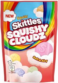 UK SKITTLES SQUISHY CLOUDS FRUIT