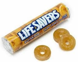 LIFE SAVERS BUTTER RUM ROLL