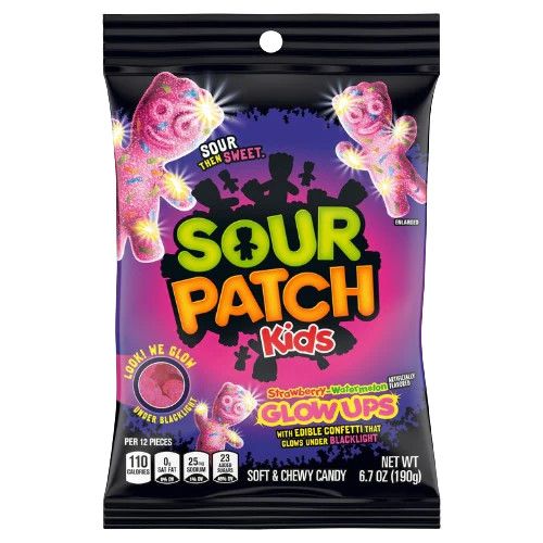 SOUR PATCH KIDS GLOW UPS 6.7 OZ