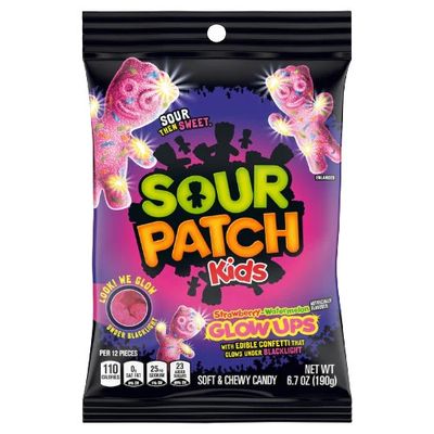 SOUR PATCH KIDS GLOW UPS 6.7 OZ