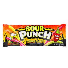 SOUR PUNCH SCORCHIN STRAWS