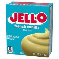 JELLO FRENCH VANILLA PUDDING