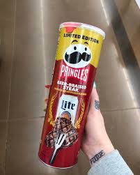PRINGLES GRILLED BEER BRAISED STEAK