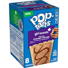 POP TARTS GIRL SCOUTS FROSTED COCONUT CARAMEL
