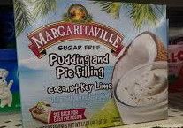 MARGARITAVILLE PUDDING AND PIE FILLING COCONUT KEY LIME SUGAR FREE