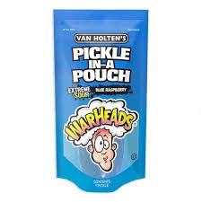 VAN HOLTENS WARHEADS BLUE RASPBERRY PICKLE