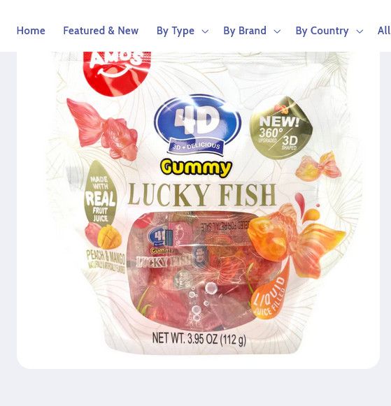 AMOS 4D GUMMY LUCKY FISH