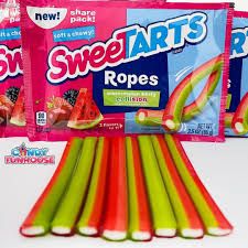 SWEETTARTS SOFT AND CHEWY  FILLED ROPES WATERMELON BERRY COLLISON