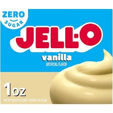 JELLO VANILLA PUDDING ZERO SUGAR