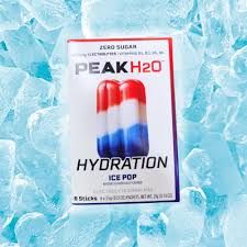 PEAK H2O ICE POP