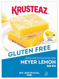 KRUSTEAZ MEYER LEMON BAR GLUTEN FREE MIX