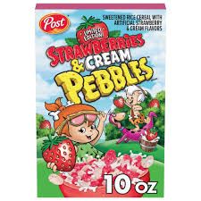 POST LIMITED EDITION STRAWBERRIES AND CREAM PEBBLES