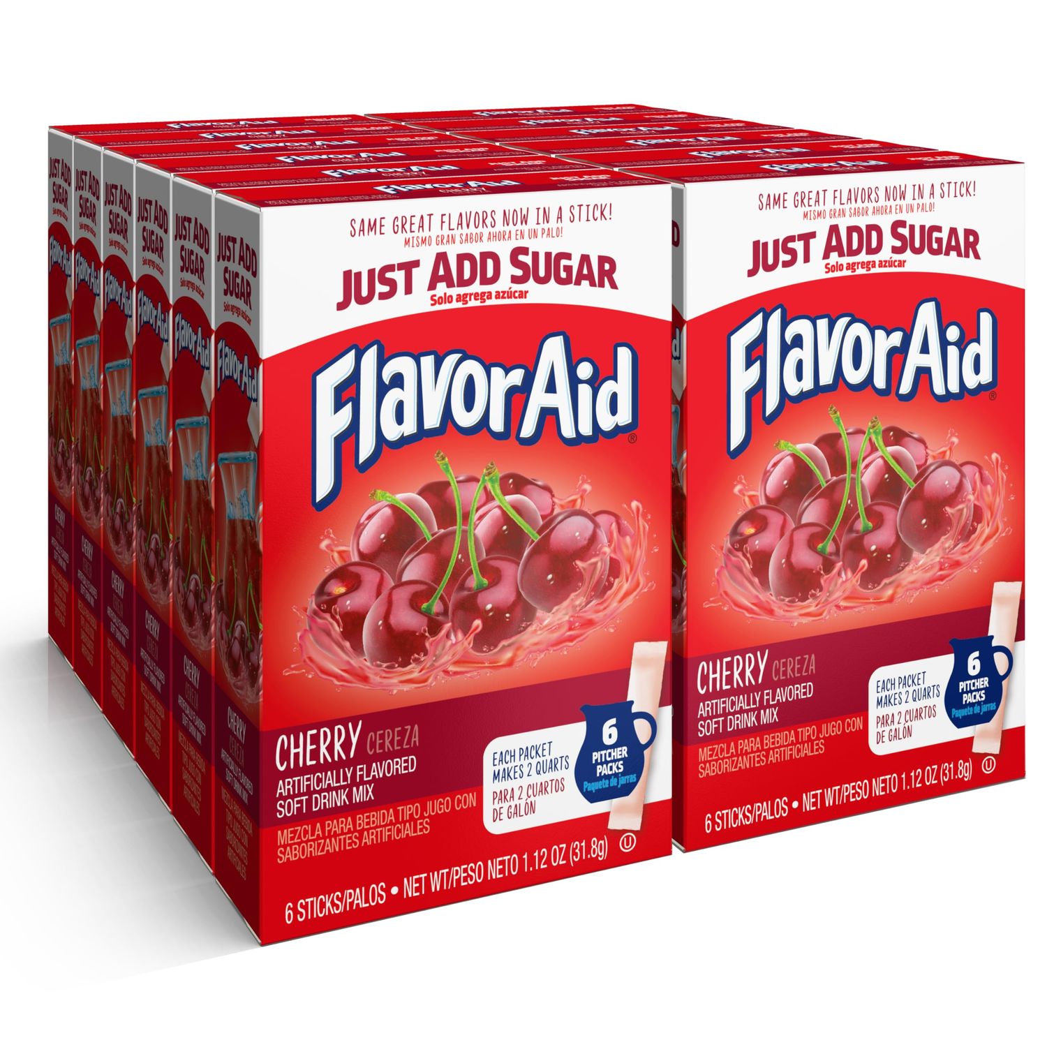 FLAVOR AID CHERRY PITCHER PACKS