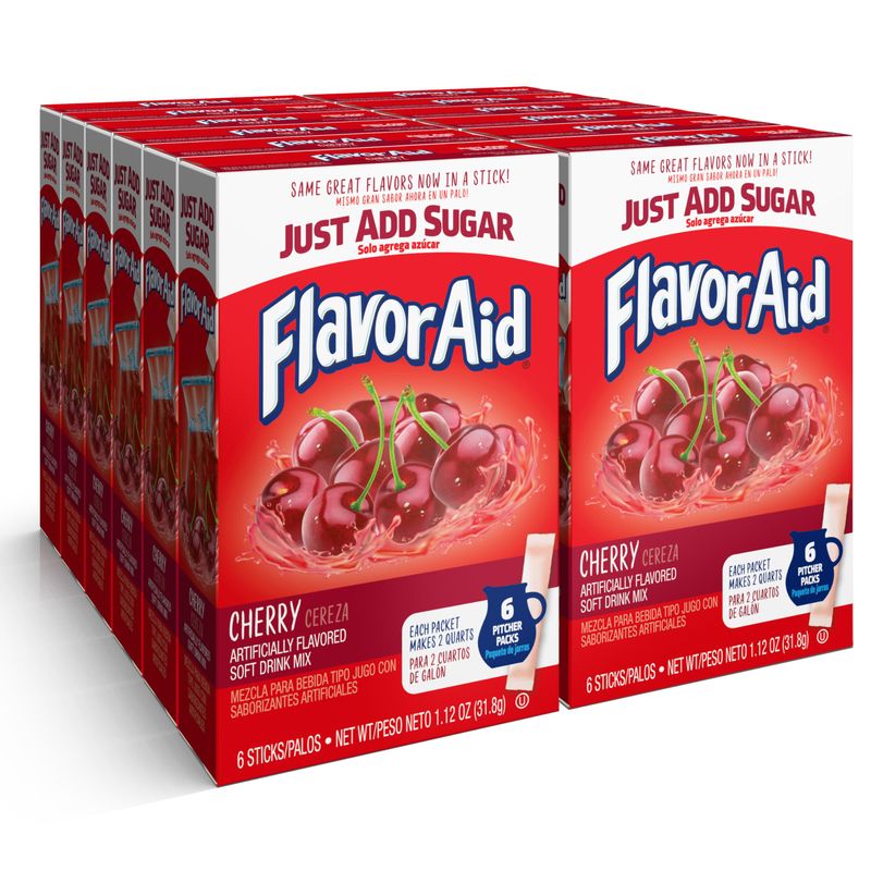 FLAVOR AID CHERRY PITCHER PACKS