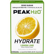 PEAK H2O LEMON LIME