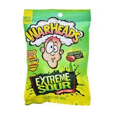 WARHEADS EXTREME SOUR 2OZ BAG