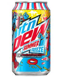 MOUNTAIN DEW SUMMER FREEZE  CAN