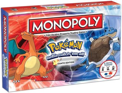 MONOPOLY POKEMON KANTO EDITION