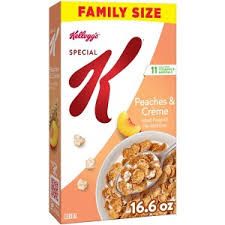 SPECIAL K PEACHES AND CREME FAMILY SIZE