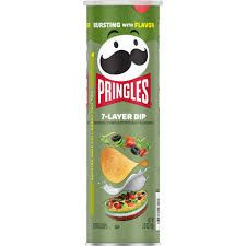 7 LAYER DIP PRINGLES