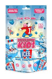 BUBBLEGUM KIDS SUGAR FREE ICEE BLUE RASPBERRY