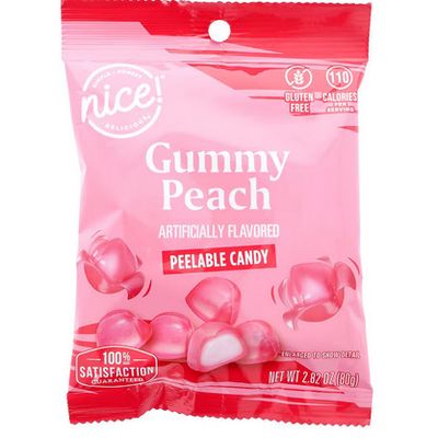 NICE GUMMY PEELABLE PEACH