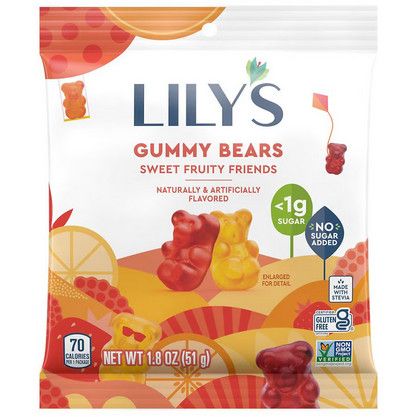LILYS GUMMY BEARS FRUIT FLAVORS