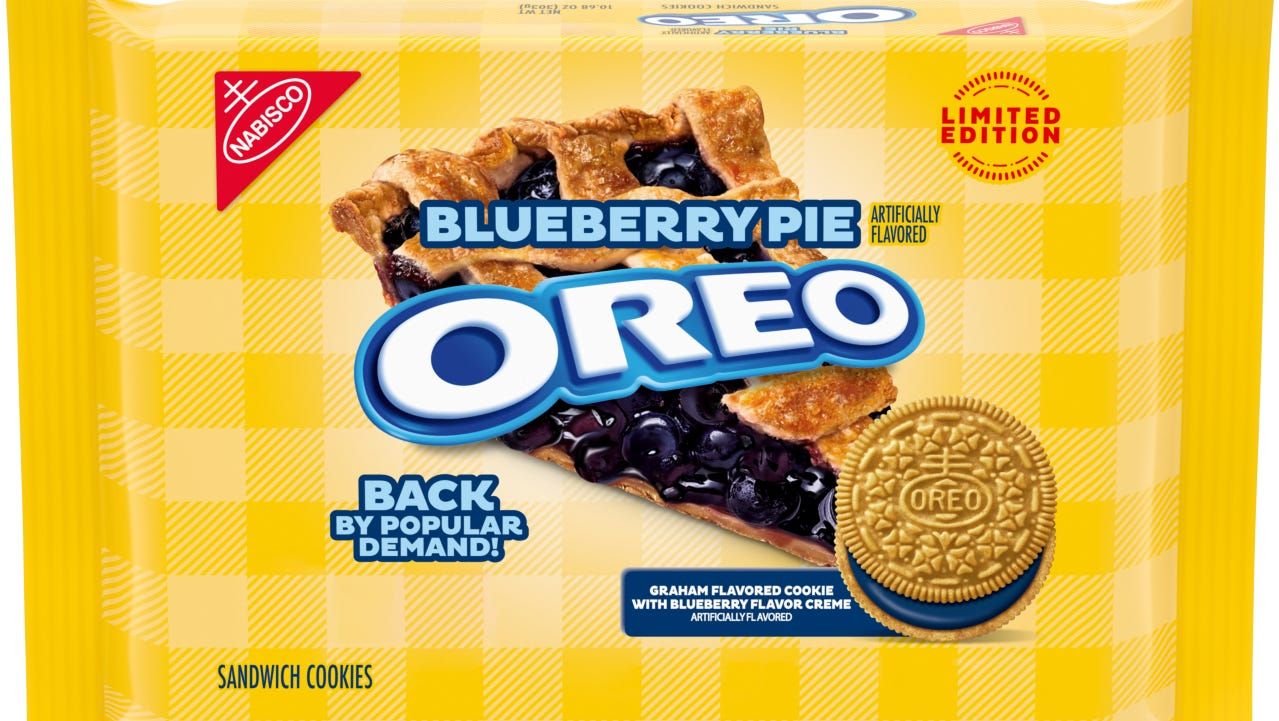 OREO BLUEBERRY PIE