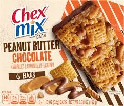 CHEX MIX PEANUT BUTTER CHOCOLATE BARS