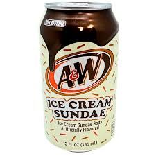 A&amp;W ICE CREAM SUNDAE CAN
