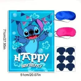 STITCH PIN THE NOSE GAME