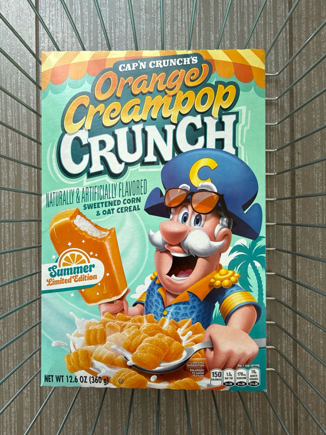 CAP’N CRUNCH ORANGE CREAMPOP CEREAL